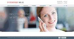 Desktop Screenshot of interportreal.de